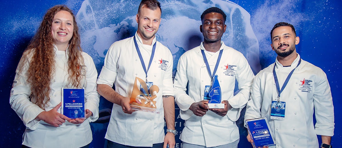 S.Pellegrino Young Chef Academy Amesa regional winners